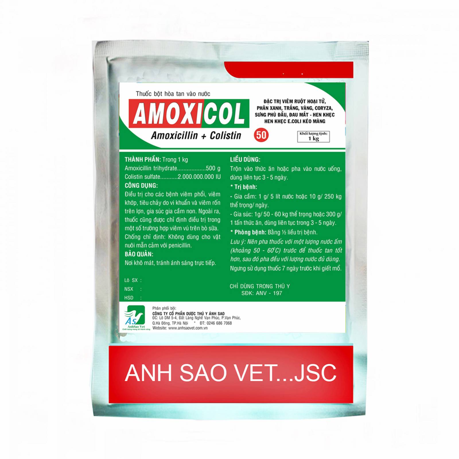 AMOXICOL 50