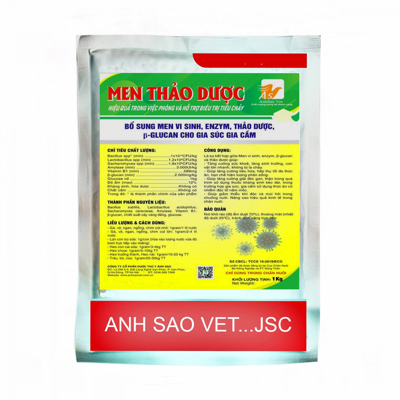 MEN THẢO DƯỢC - HIỆU QUẢ TRONG VIỆC PHÒNG VÀ HỖ TRỢ ĐIỀU TRỊ TIÊU CHẢY