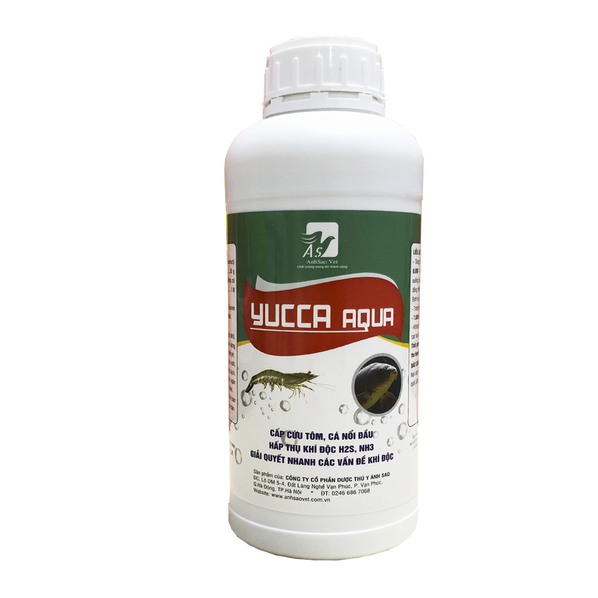 YUCCA AQUA ( CHAI TRÒN )