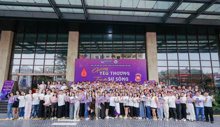 NGÀY HỘI HIẾN MÁU TRUYỀN THỐNG TẬP ĐOÀN FARALAND VIỆT NAM – GIỌT HỒNG YÊU THƯƠNG, TRAO ĐỜI SỰ SỐNG