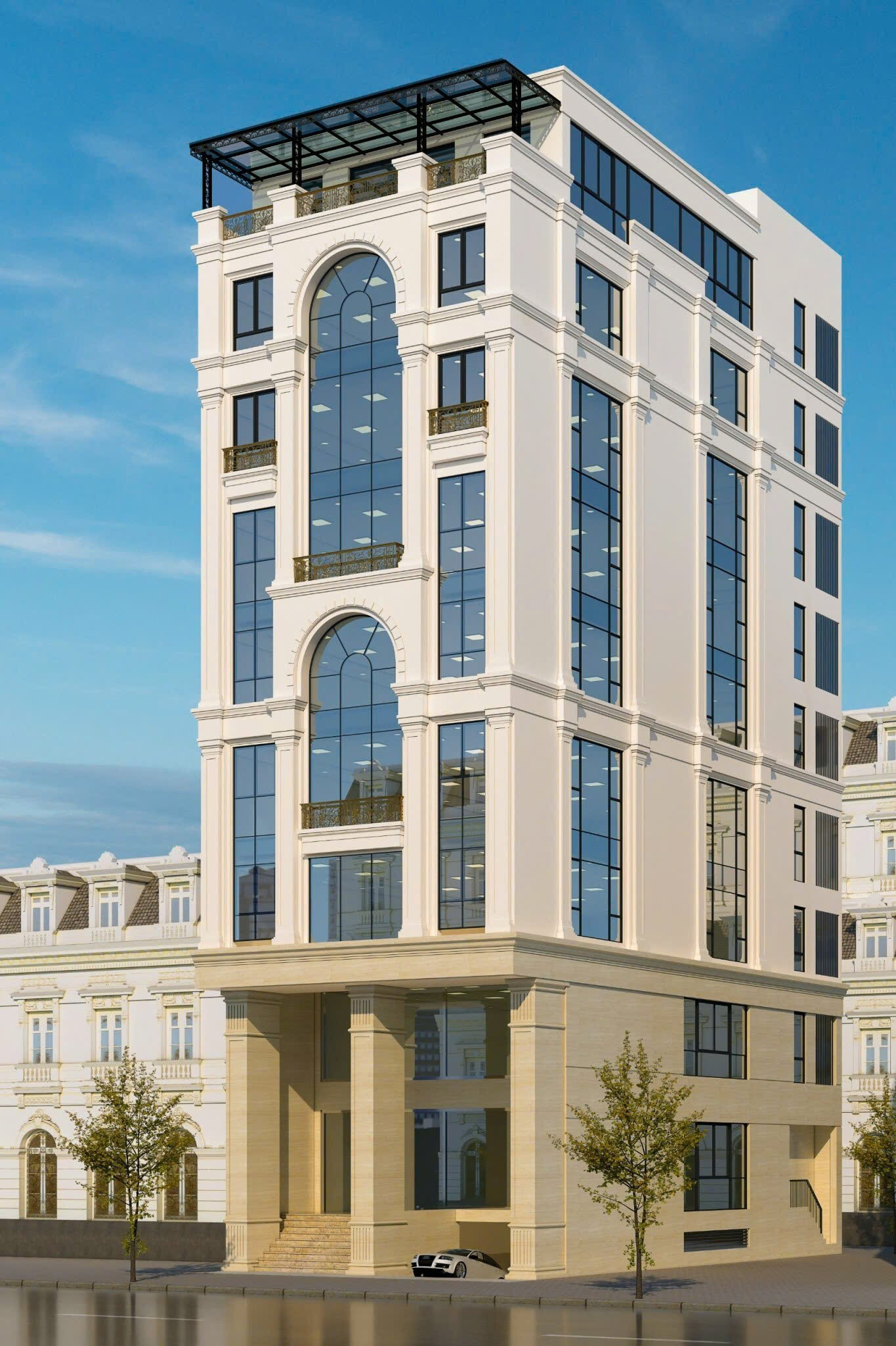 BÁN TÒA NHÀ MẶT PHỐ NGUYỄN NGỌC NẠI – THANH XUÂN – 9 TẦNG THANG MÁY