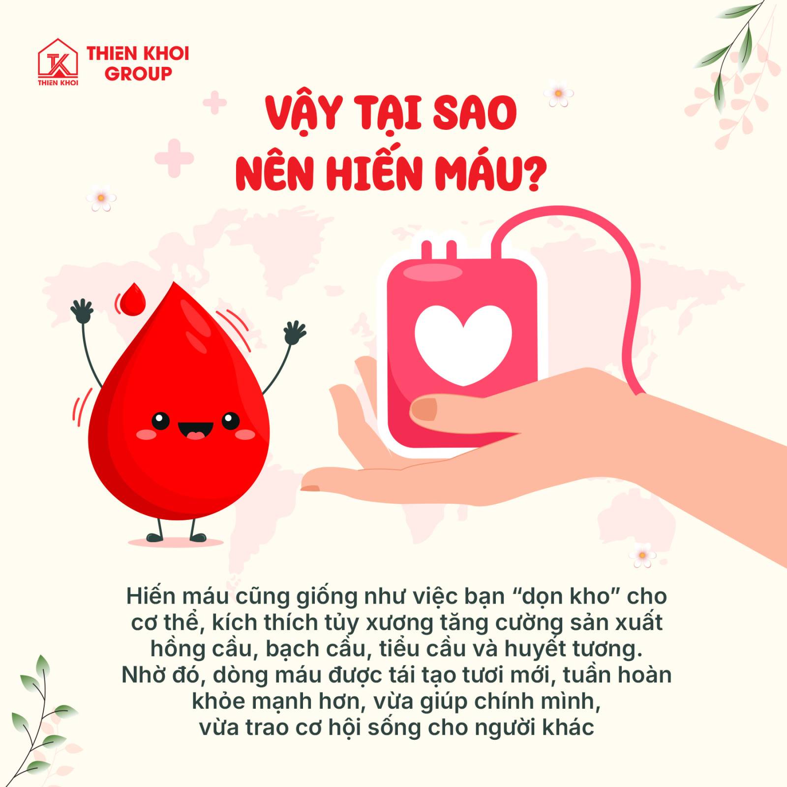 Tại sao bạn nên hiến máu?