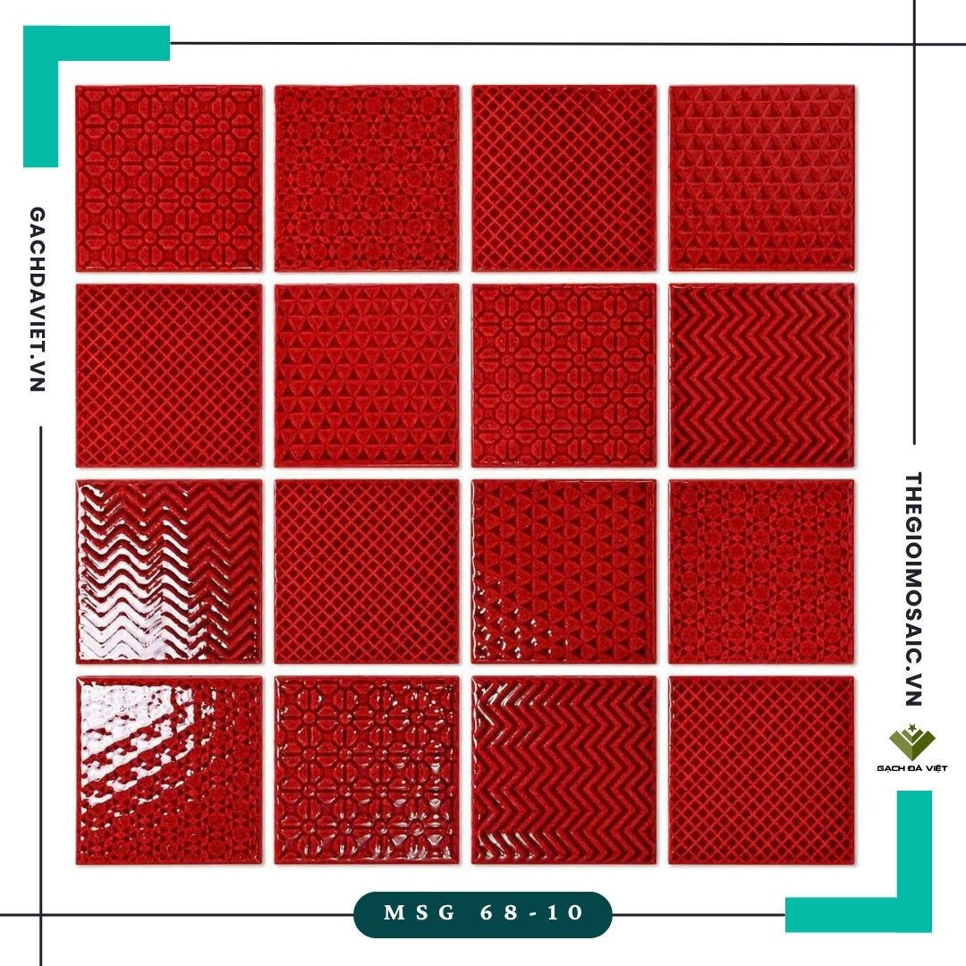 Gạch mosaic gốm lộc phát MSG 68-10