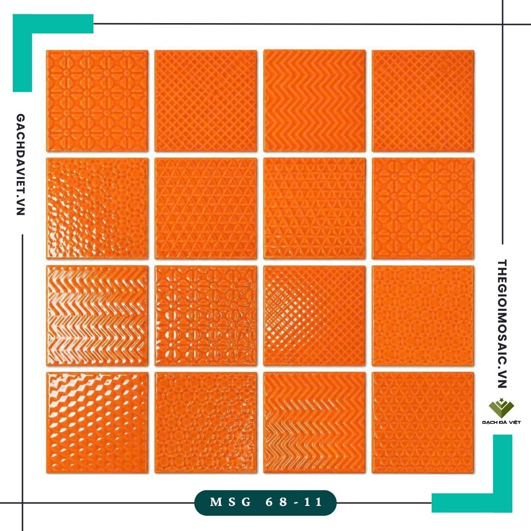 Gạch mosaic gốm lộc phát MSG 68-11