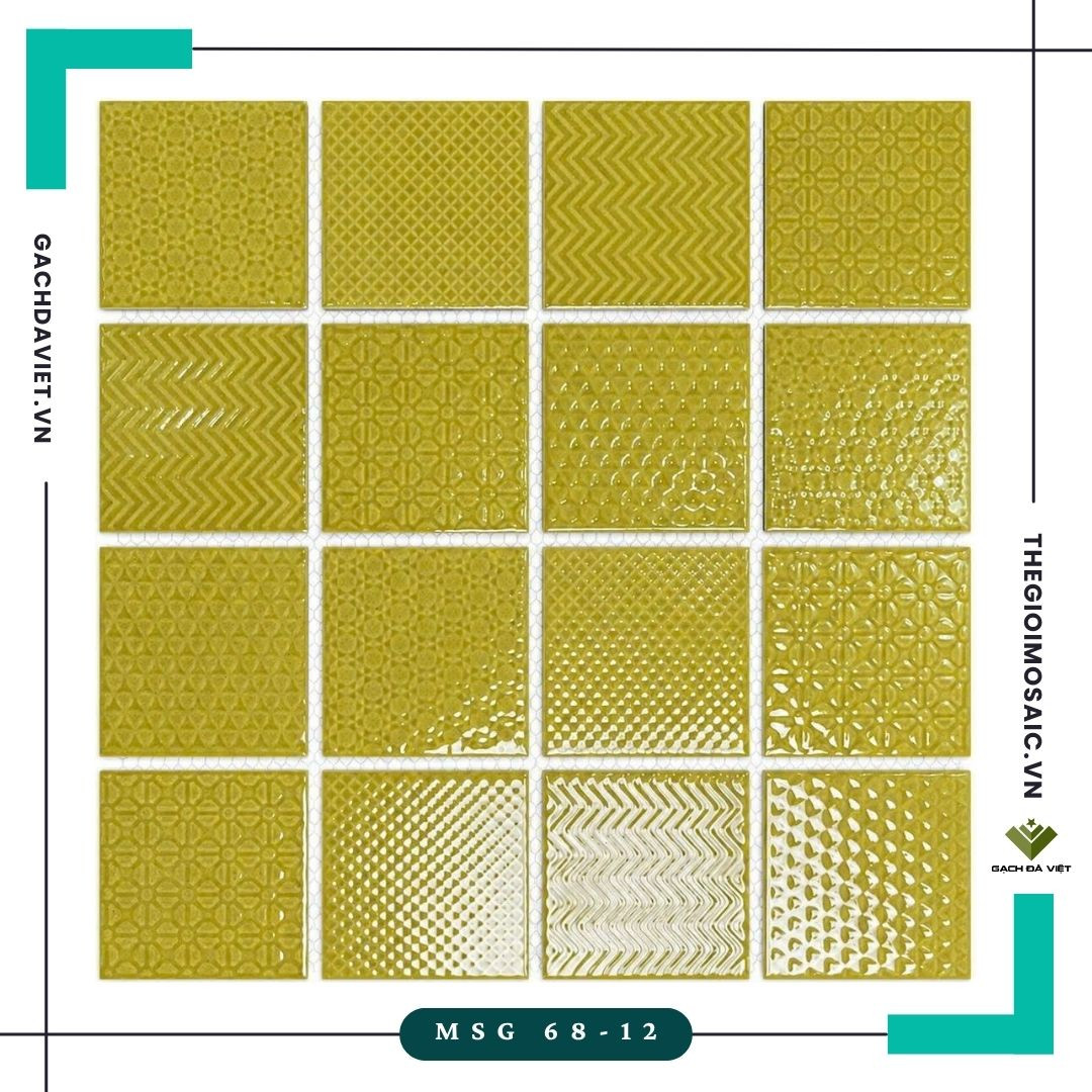 Gạch mosaic gốm lộc phát MSG 68-12
