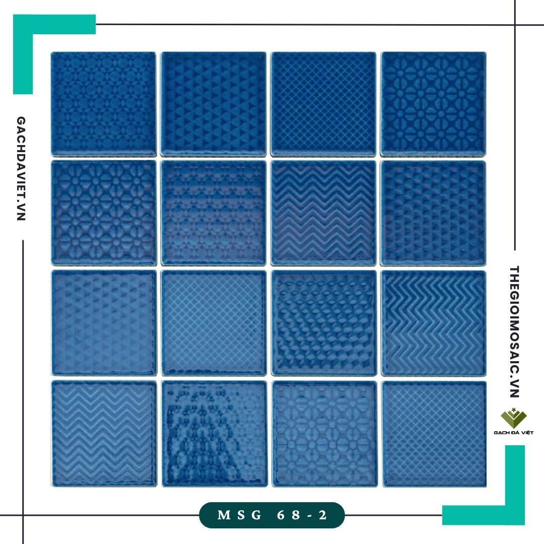 Gạch mosaic gốm lộc phát MSG 68-2