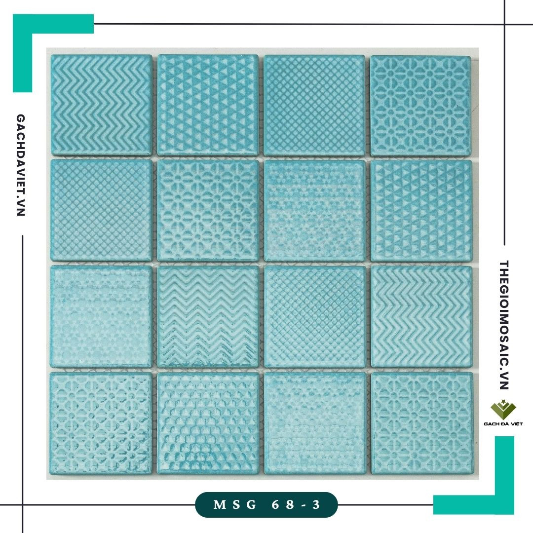 Gạch mosaic gốm lộc phát MSG 68-3