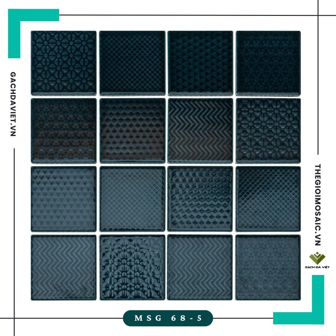 Gạch mosaic gốm lộc phát MSG 68-5