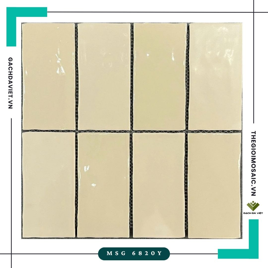 Gạch mosaic gốm sóng MSG 6820Y
