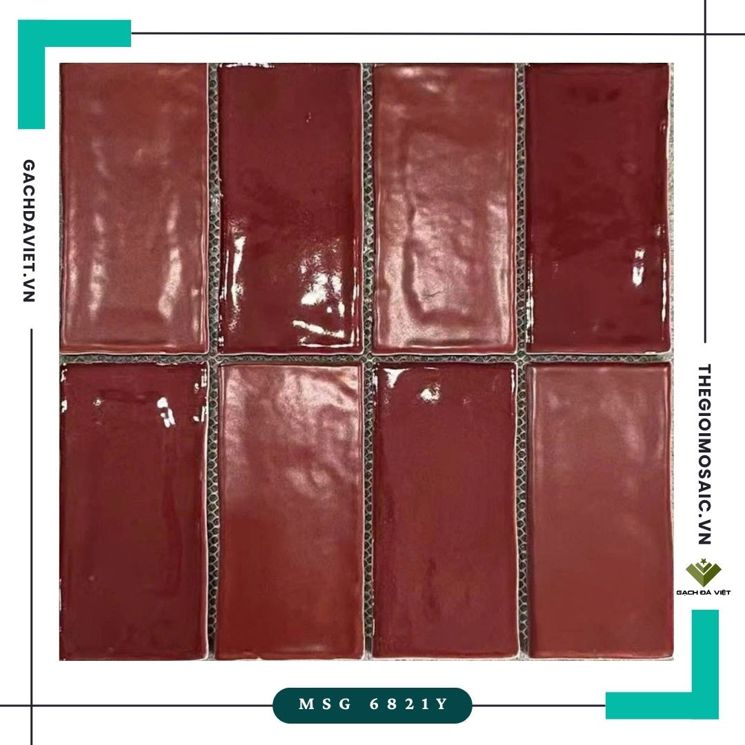 Gạch mosaic gốm sóng MSG 6821Y