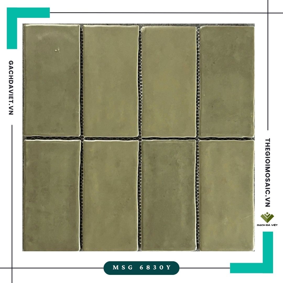 Gạch mosaic gốm sóng MSG 6830Y