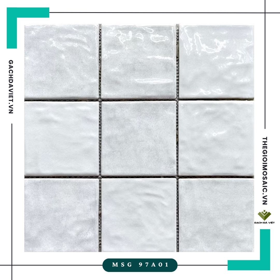 Gạch mosaic gốm vuông MSG 97A01