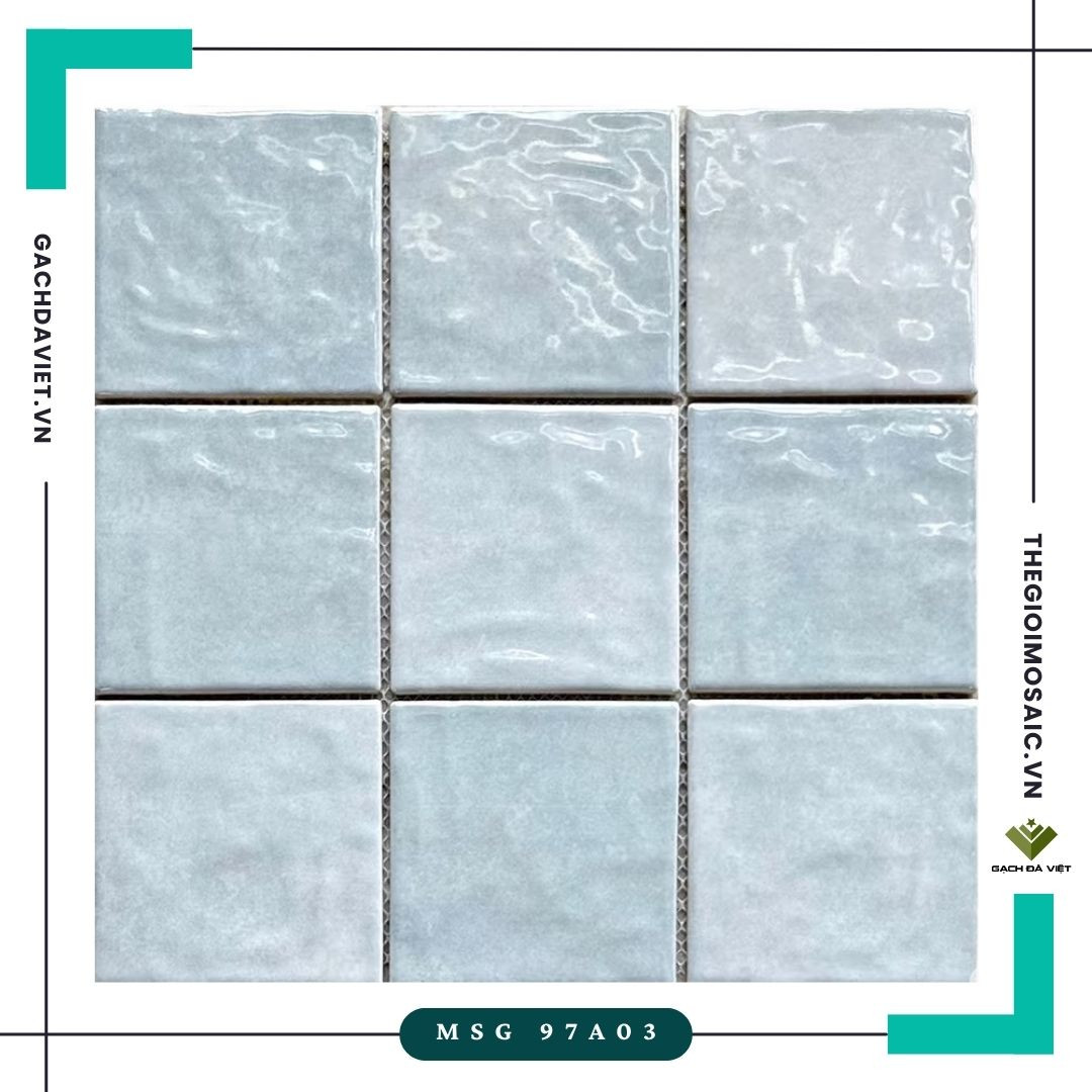 Gạch mosaic gốm vuông MSG 97A03