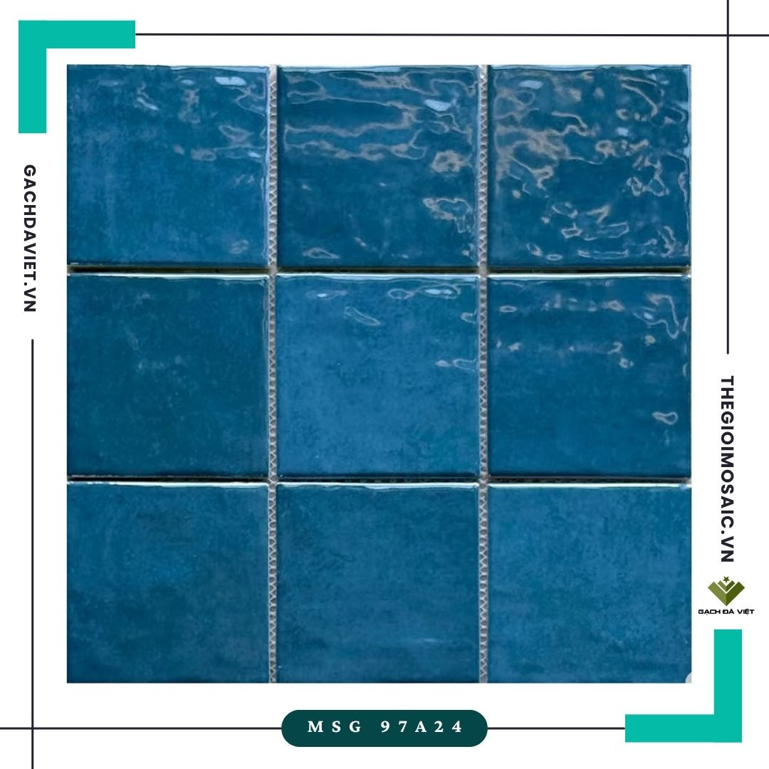 Gạch mosaic gốm vuông MSG 97A24