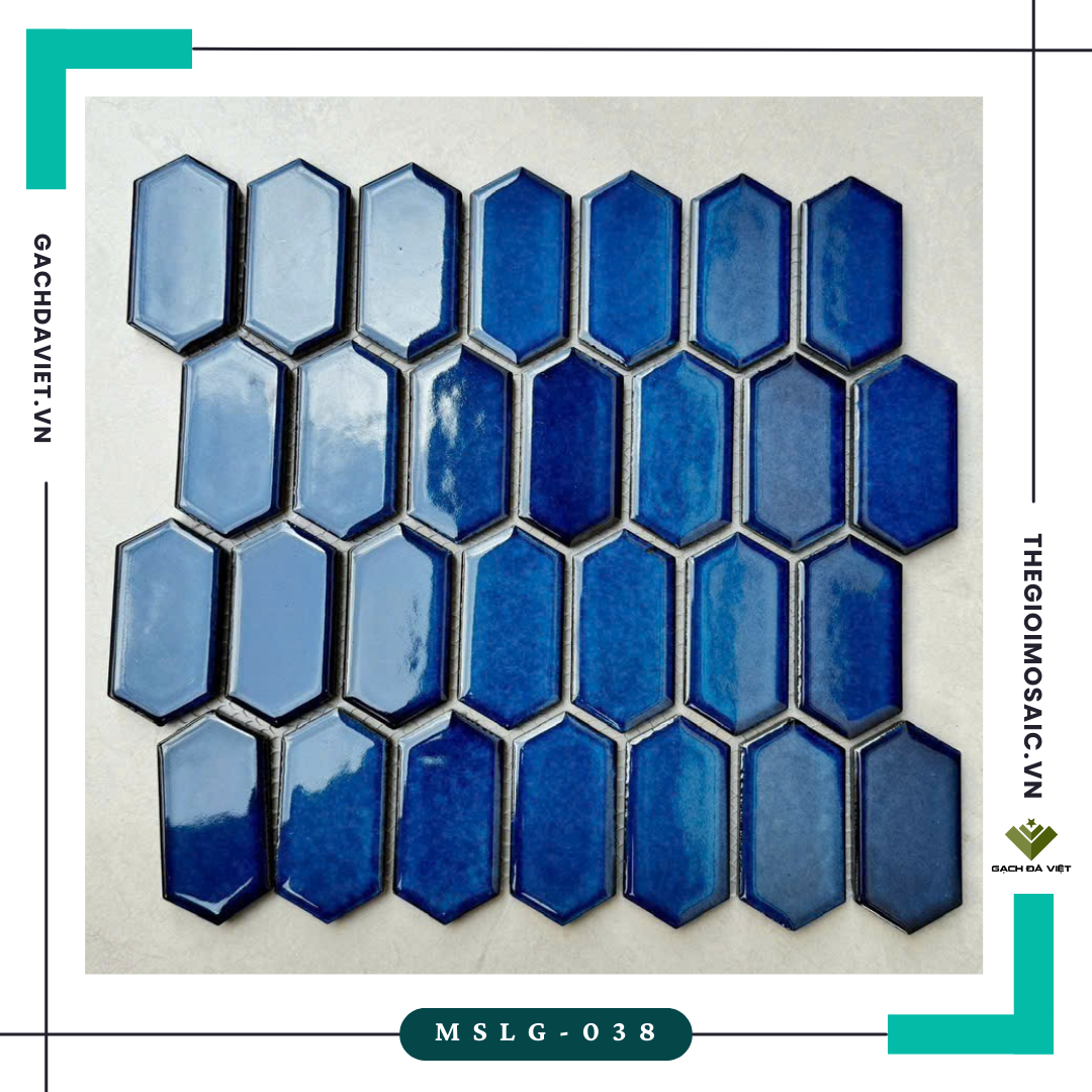 Gạch mosaic lục giác cao cấp MSLG 038