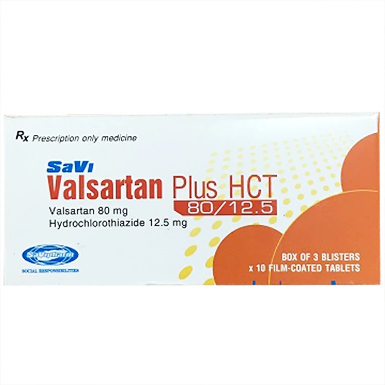Savi Valsartan plus HTC 80/12.5