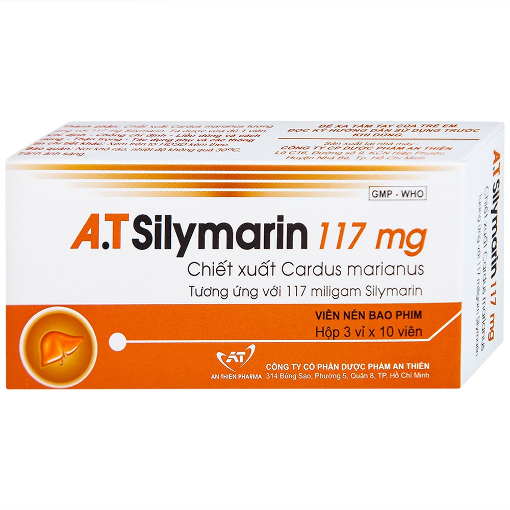 A.T Silymarin 117mg An thiên (H30viên)