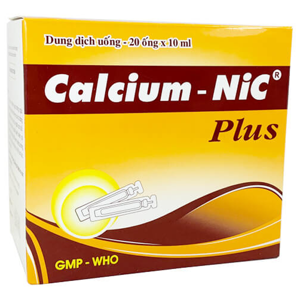 Calcium-Nic Plus (H20 ống)