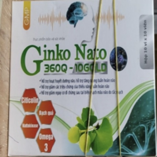 Ginkgo Nato 360Q10 Gold 10Vỉ X10V