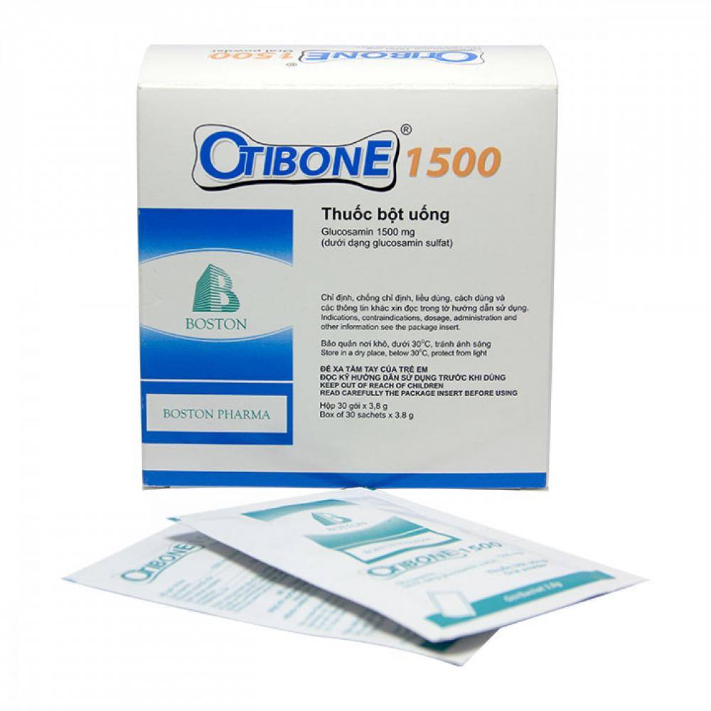 Otibone 1500 (Glucosamine 1500) boston (H30gói)