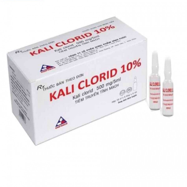 Kali Clorid 10% 500Mg/5Ml Vĩnh Phúc (H/50Ố)