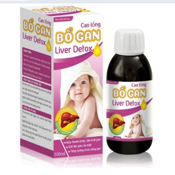 Siro Cao Lỏng Bổ Gan Tím