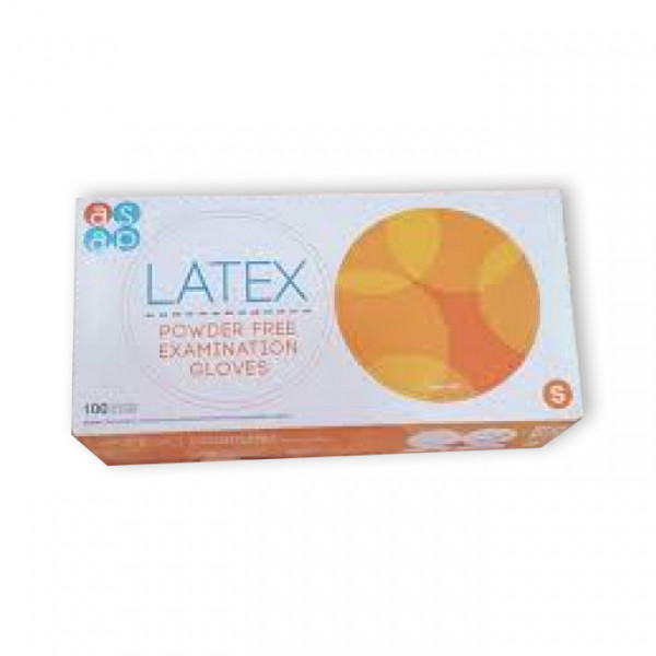 Găng Tay Latex Không Bột (H/100C) M