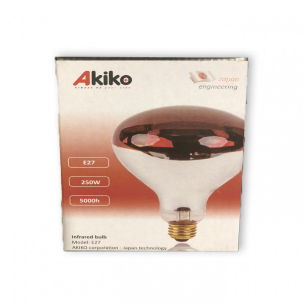 Bóng Đèn Hồng Ngoại Akiko E27 250W 5000H (H)
