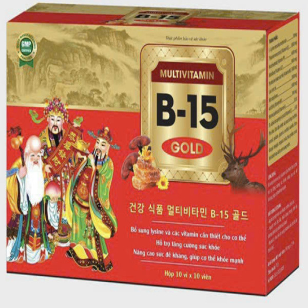 15B Vitamin 15B Gold Đỏ Chữ Hàn _Zn (H100V) K48H