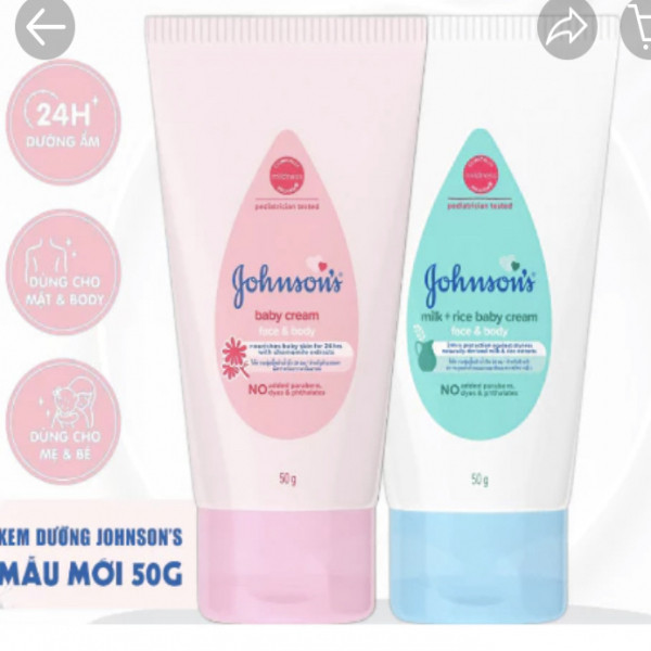 Kem Dưỡng Da Johnson Baby ( Xanh) Đắt