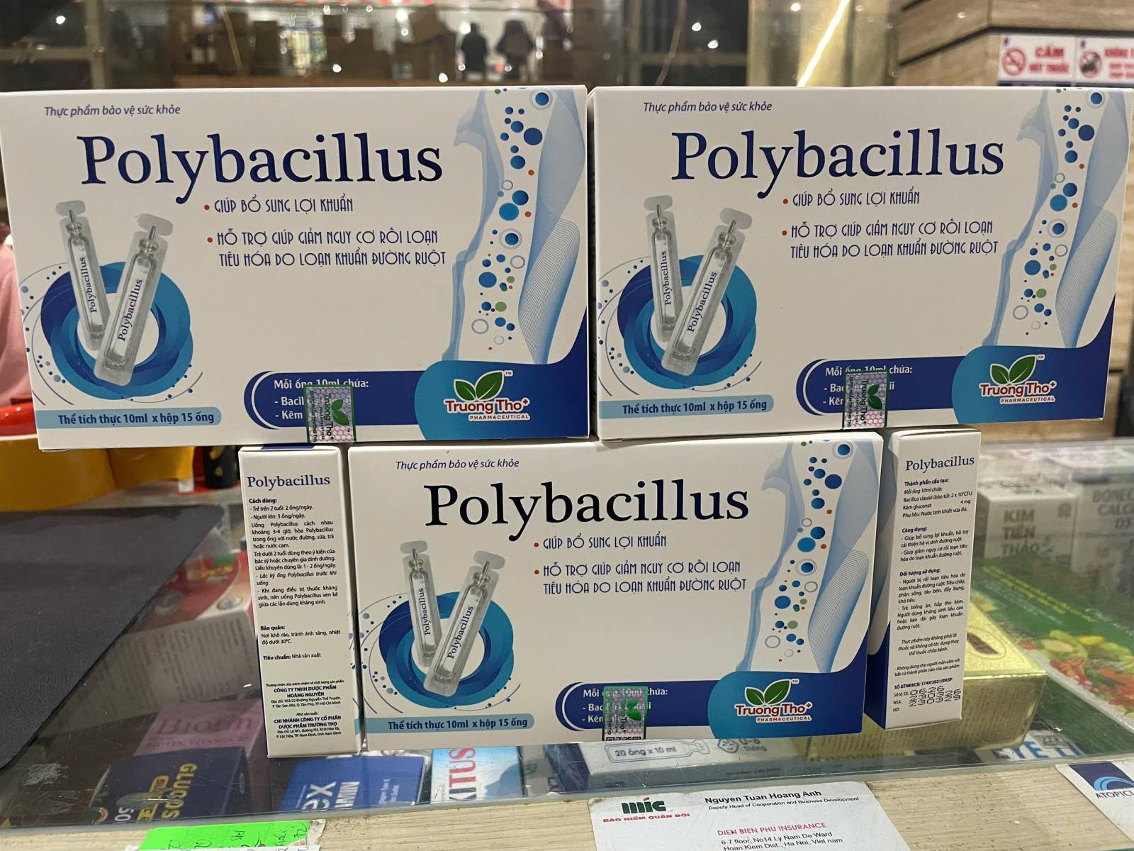 Men Ống Polybacillus Pure _ Ako (H20 Ống) Xanh Lá
