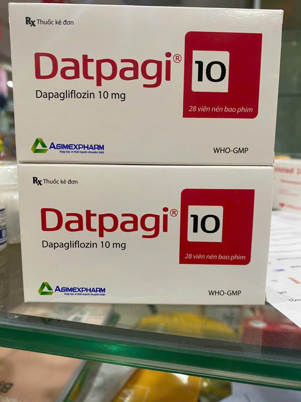 Datpagi 10mg (Dapagliflozin 10Mg) agimexpharm, forxiga nội