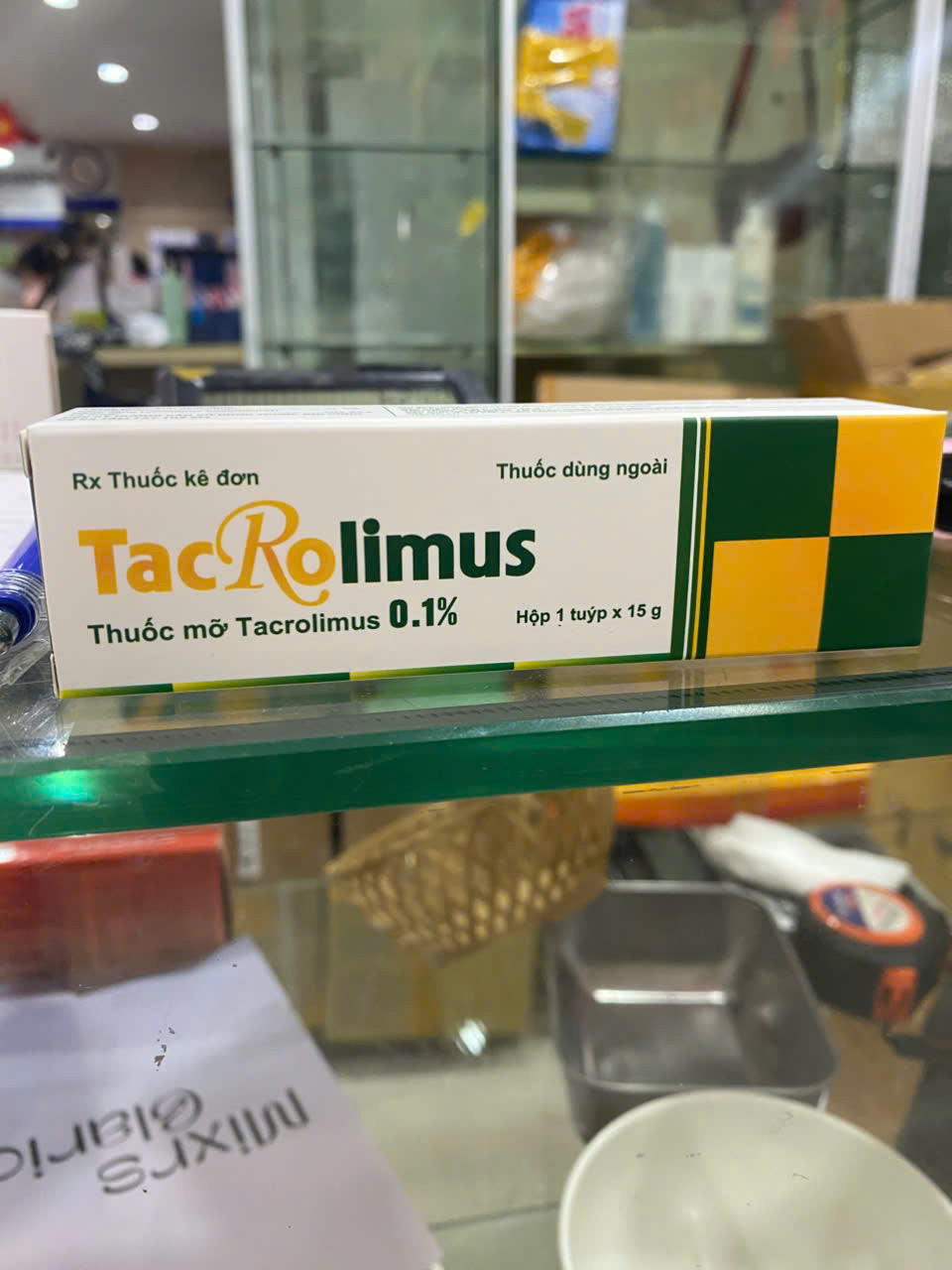 Tacrolimus 0.1%  (T15Gr)