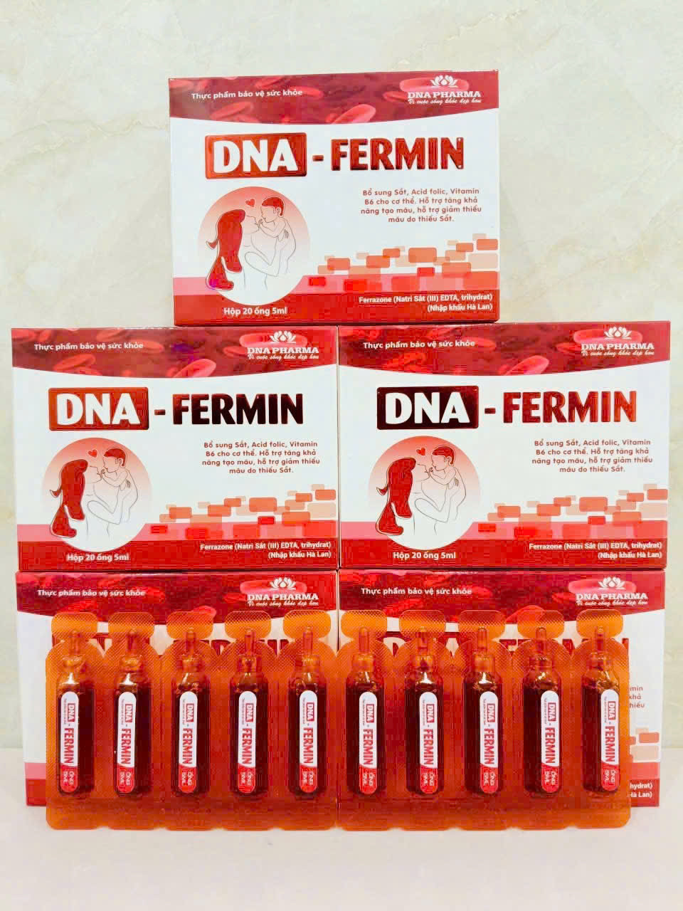 Sắt ống DNA Fermin (H/20 ống)