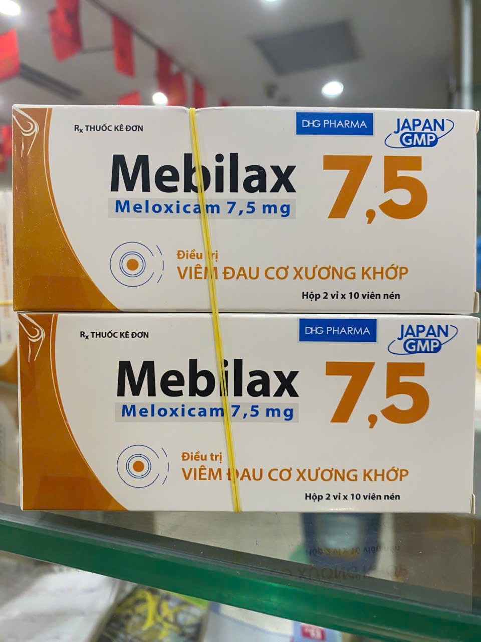 Mebilax 7.5Mg (Meloxicam ) _Hậu Giang (H20V)