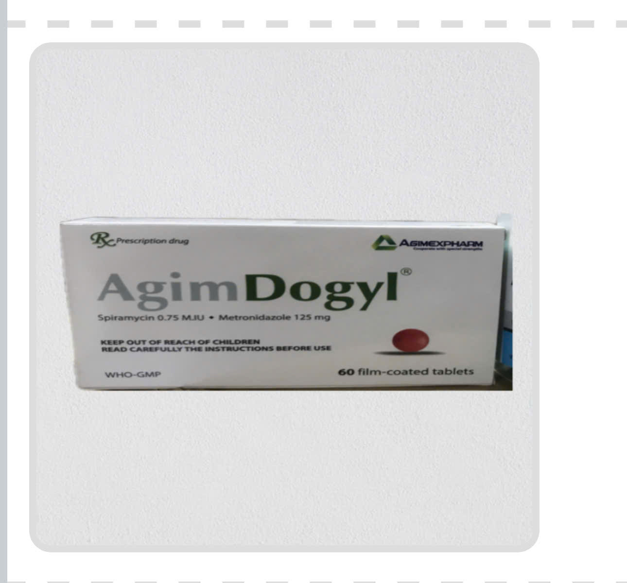 Agimdogyl Agimexpharm (H/60 Viên ) To