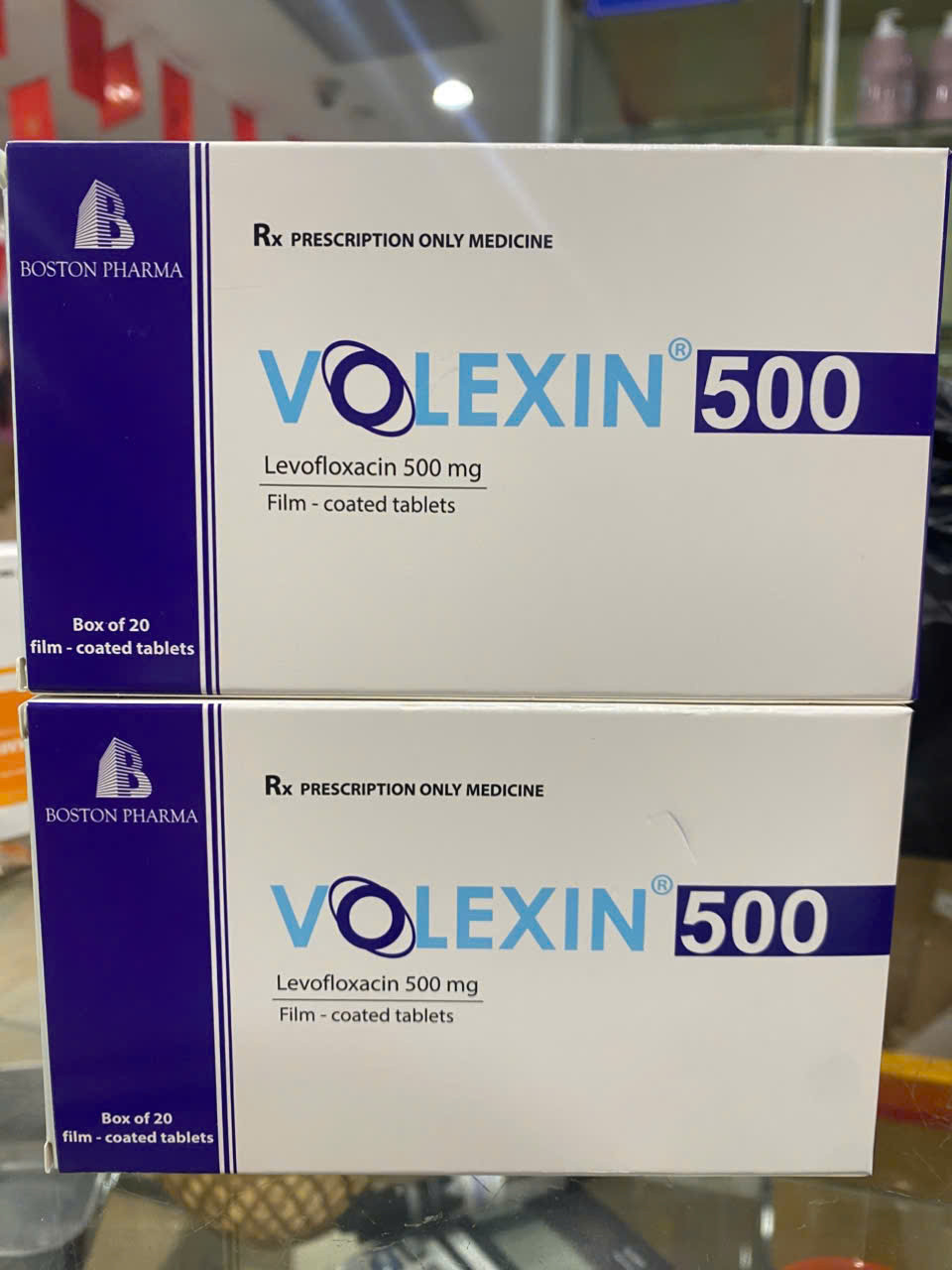 Volexin 500Mg (Levofloxacin ) _Boston (H2Vỉ X 10V)