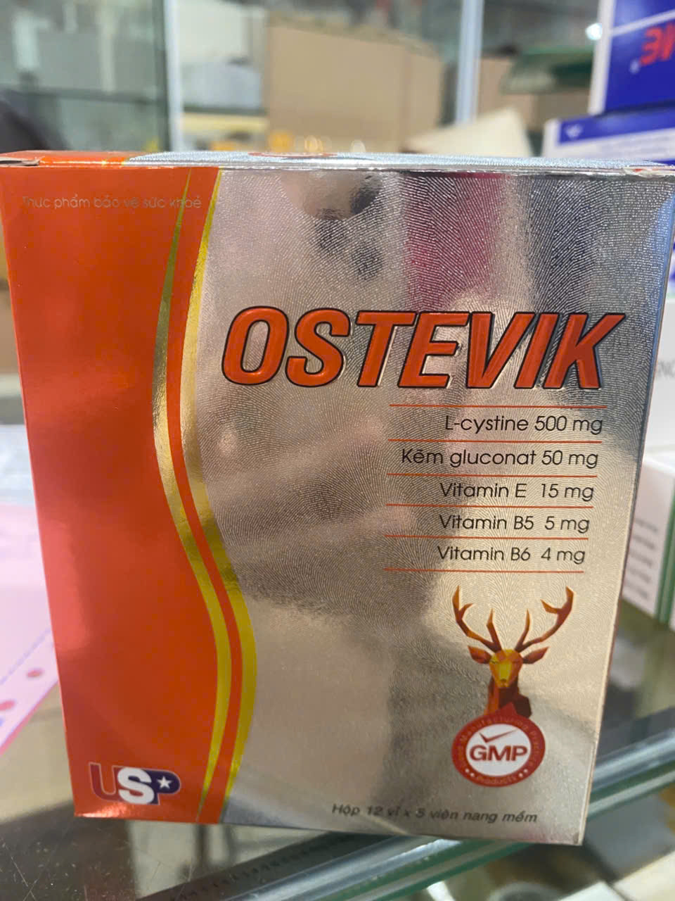 Ostevik L-Cystine 500 Nic (H60V) mẫu mới