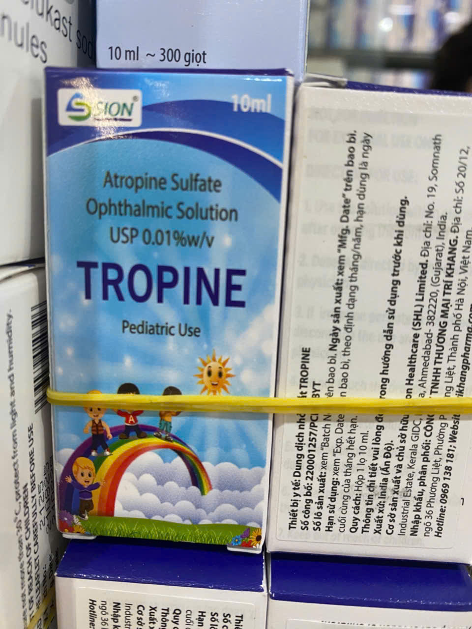 Tropin (Atropin 0,01%) Lọ 10ml