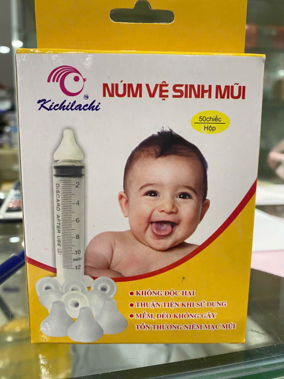 Núm Vệ Sinh Mũi Kichi (H/50cái)