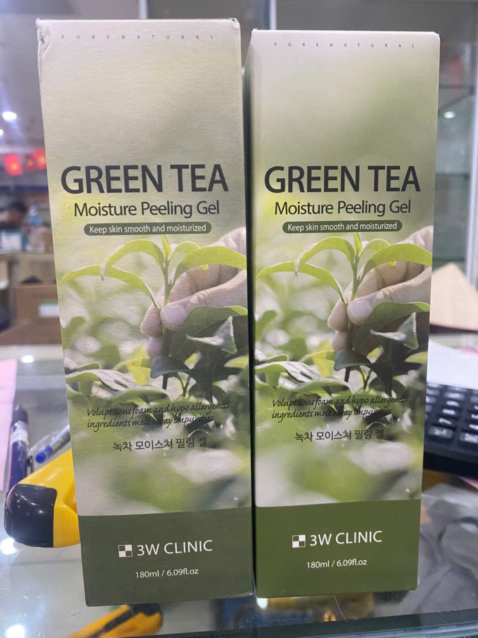SRM Green Tea 3W _Hàn Quốc (T100Ml) Trà Xanh, mẫu mới