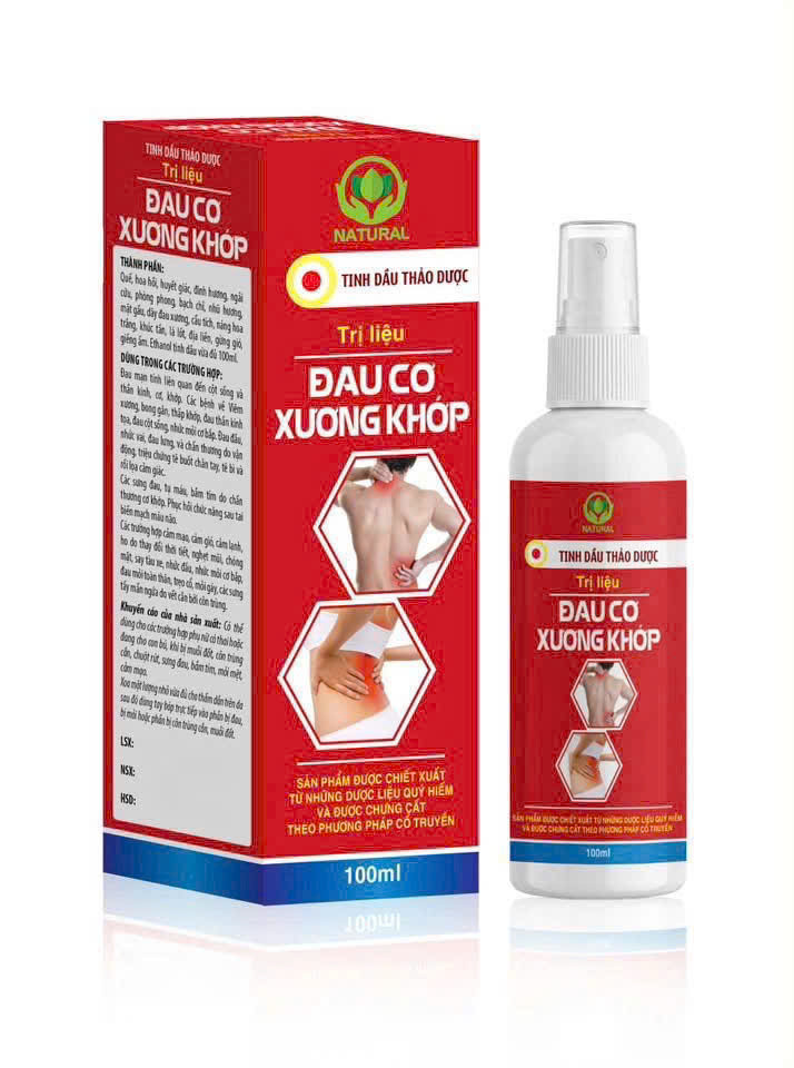 Xịt Khớp Đau Cơ Xương Khớp Đỏ K216