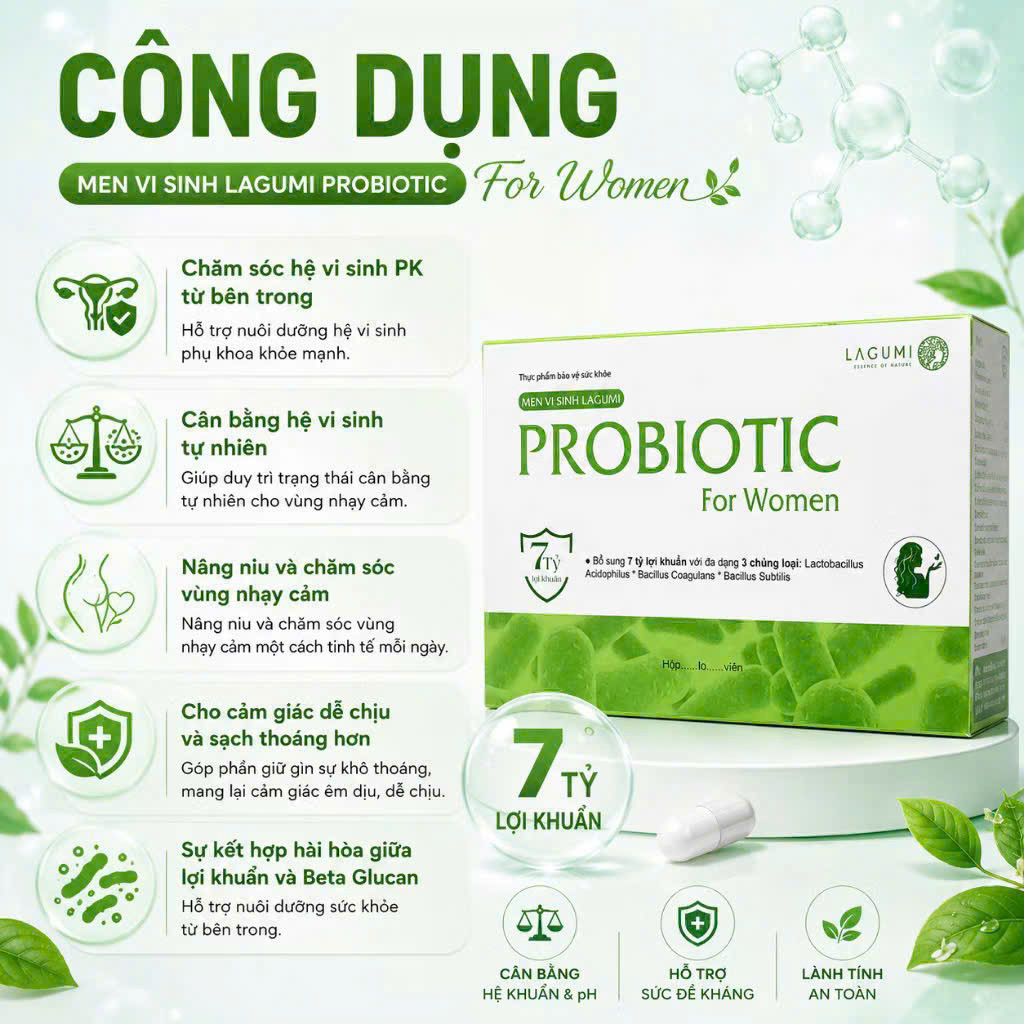 Men Viên Pk Probiotic Viên H/10Viên HV