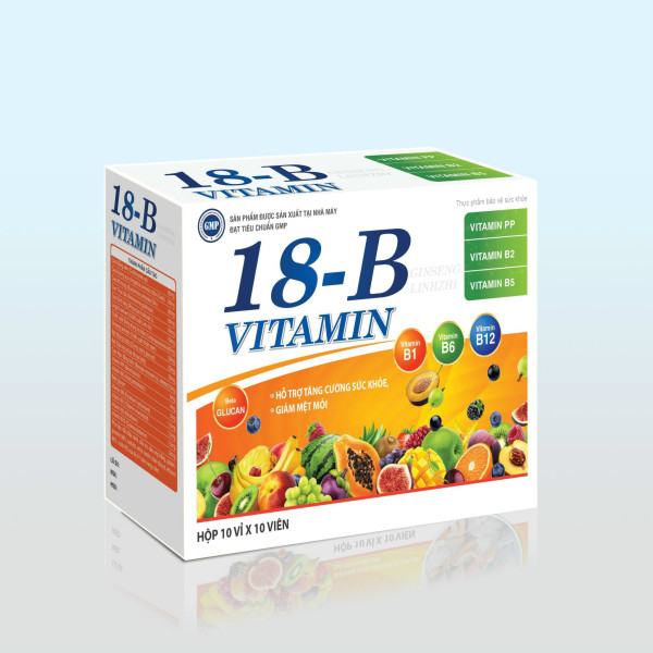 18B Vitamin 18B Hoa Quả _Zn (H100Viên)