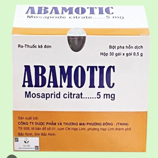 Abamotic (Mosaprid Citrat 5Mg) _Phương Đông (H/30 Gói)