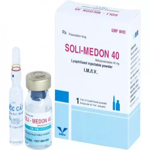 Soli-Medon 40Mg Bidiphar (H/1Ống)
