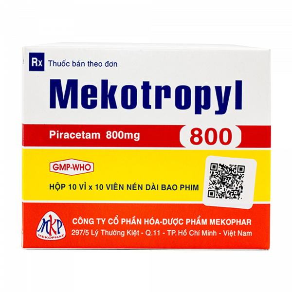 Mekotropyl 800Mg (Piracetam) _Mekophar (H/100V)