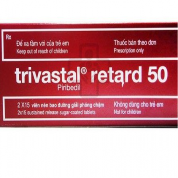 Trivastal 50 Piribedil 50Mg Les (H/30V)