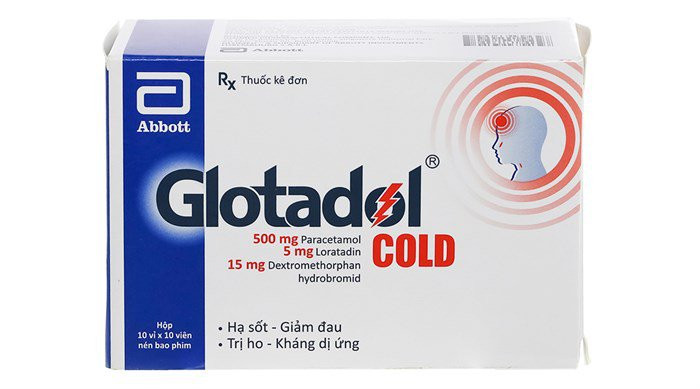 Glotadol Cold _Glomed  (H10Vỉ X 10V)