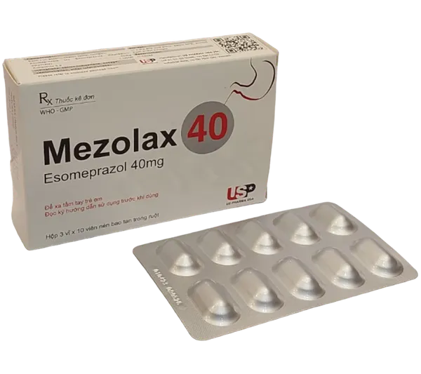 Mezolax (Esomeprazol 40Mg) Usp (H/30v)